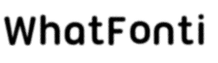 Halftone Font Bold