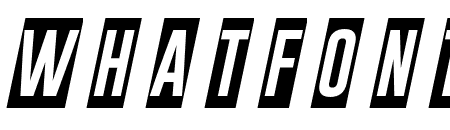 Gobold Blocky Italic