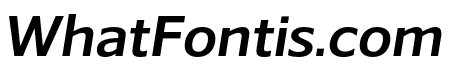 Belle Sans Medium Oblique