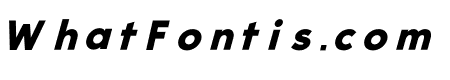 VICTORIA Bold Italic