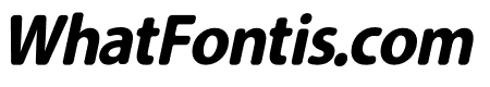 Carson Bold Italic