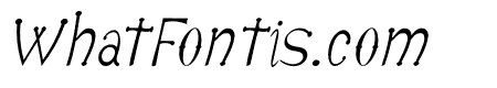 Anguillette Italic