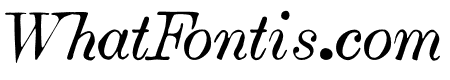 VineStreet Italic 100