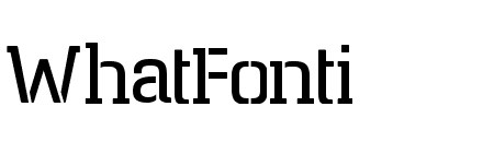 Rodian Serif Stencil