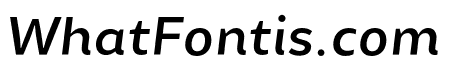 ChamfortFamily-MediumItalic
