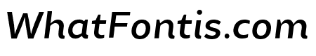 Chamfort Family Medium Italic