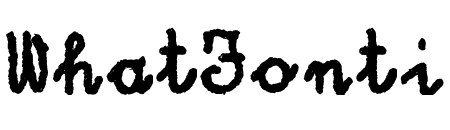 Hand Writer Rough Bold