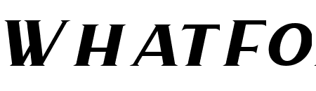Haarlem Serif Italic