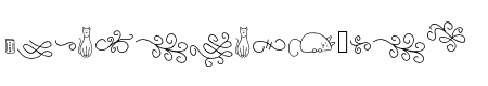 KH Scat Cat Ornaments