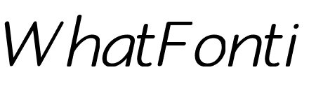 Robaga Rounded Light Italic