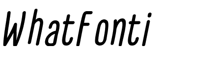 GLARESOME Italic