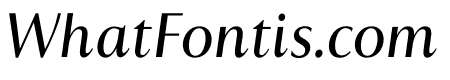 Astoria Classic Sans Italic Roman