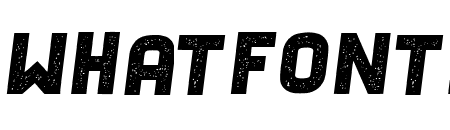Fixation Grunged Italic