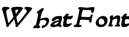 Rusch Oblique Bold
