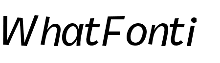 Burbank Small Light Medium Italic