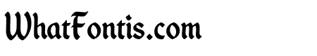 Holiday Fonts Gothic