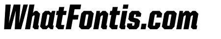 United Italic Condensed Thin Black Italic