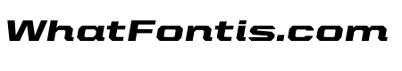 United Italic Extended Thin Black Italic