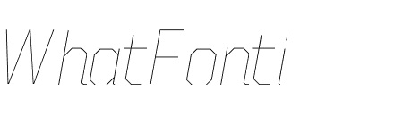 United Italic Regular Thin Light Italic