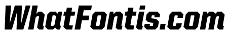 United Italic Semi Condensed Thin Black Italic