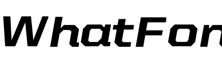 United Italic Semi Extended Thin Extra Bold Italic