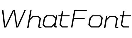 United Italic Semi Extended Thin