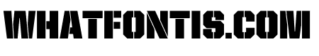 United Sans Semi Condensed Stencil