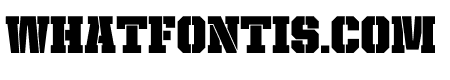 United Serif Semi Condensed Stencil