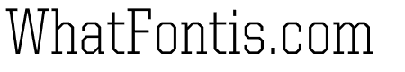 United Serif Semi Condensed Thin Regular