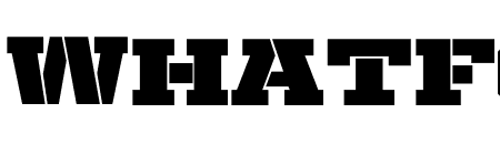 United Serif Semi Extended Stencil