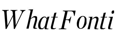 Chronicle Deck Condensed Italic