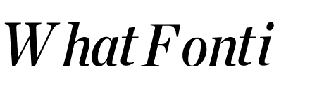 Chronicle Deck Condensed Semibold Italic
