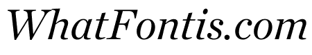 Chronicle Deck Italic