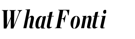 Chronicle Display Compressed Bold Italic