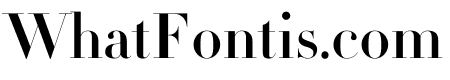 Didot Bold Roman(42pt Master)