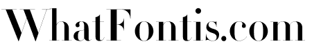 Didot Bold Roman(96pt Master)
