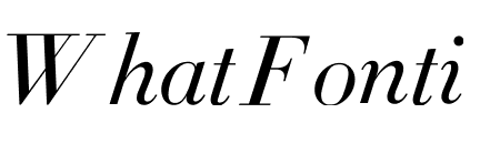 Didot Light Italic(16pt Master)