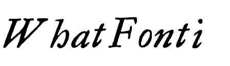 Fell Type Italic