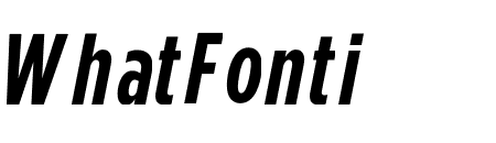 Gotham Condensed ScreenSmart Bold Italic