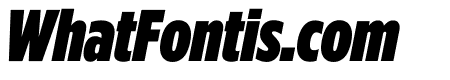 Gotham Condensed Ultra Italic