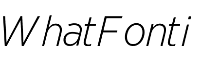 Gotham Narrow Light Italic