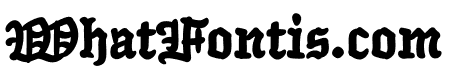 Inkwell Blackletter Black