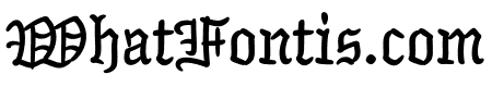 Inkwell Blackletter Medium