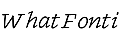 Inkwell Serif Book Italic