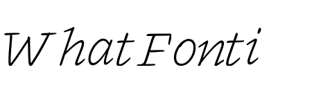 Inkwell Serif Light Italic