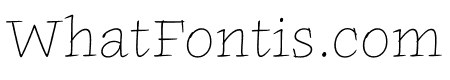 Inkwell Serif Thin