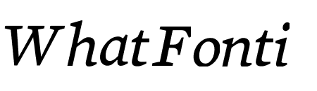 Mercury Text Grade 4 Italic
