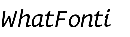 Operator Book Italic