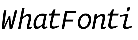 Operator Mono ScreenSmart Book Italic