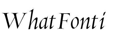 Requiem Fine Italic
